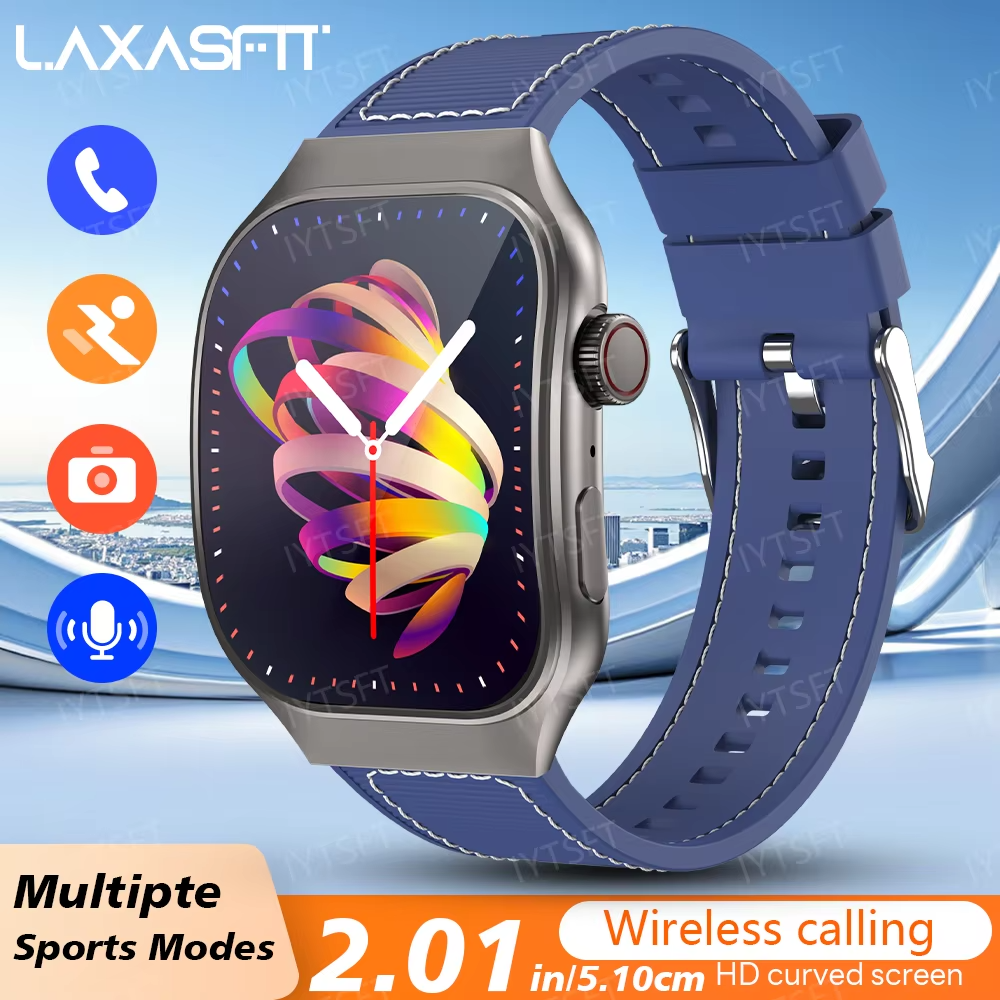 LAXASFIT Curved Smart Watch – Unisex