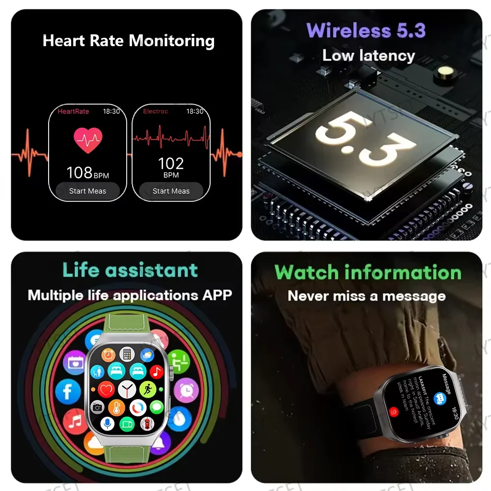 LAXASFIT Curved Smart Watch – Unisex