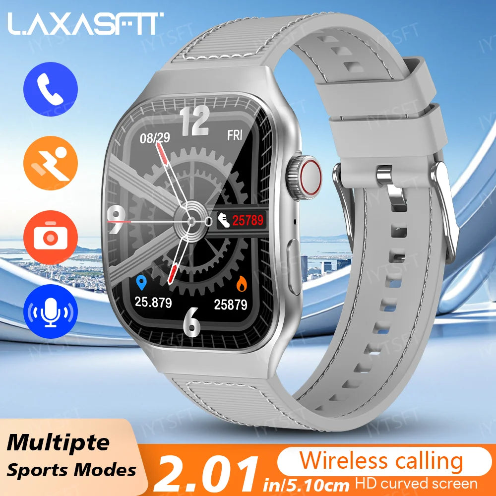 LAXASFIT Curved Smart Watch – Unisex