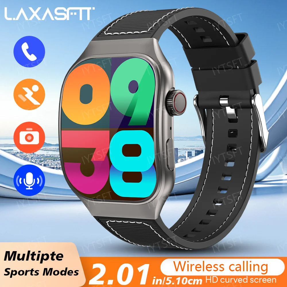 LAXASFIT Curved Smart Watch – Unisex