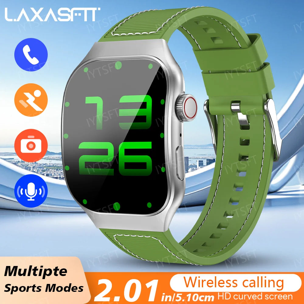 LAXASFIT Curved Smart Watch – Unisex